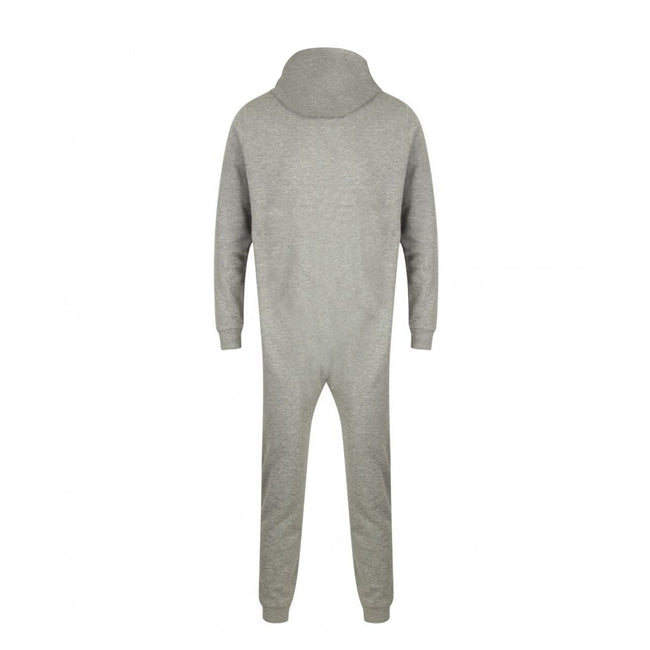 Heather Grey - Back - SF Unisex All In One Onesie
