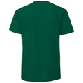 College Green - Back - Fruit Of The Loom Mens Iconic 195 Ringspun Premium Tshirt