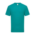 Ocean Teal - Front - Fruit Of The Loom Mens Iconic 195 Ringspun Premium Tshirt
