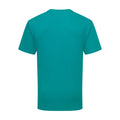 Ocean Teal - Back - Fruit Of The Loom Mens Iconic 195 Ringspun Premium Tshirt