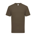 Truffle Brown - Front - Fruit Of The Loom Mens Iconic 195 Ringspun Premium Tshirt