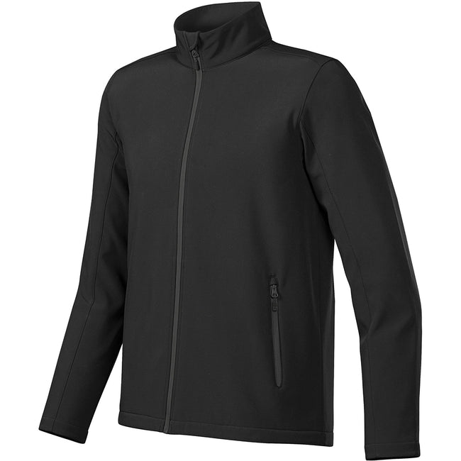 Black-Carbon - Back - Stormtech Mens Orbiter Softshell