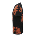 Black - Side - Colortone Unisex Bleached Out T-Shirt