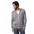 Eco Grey - Back - Alternative Apparel Mens Eco-Jersey Hoodie