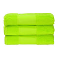 Lime Green - Front - A&R Towels Print-Me Hand Towel
