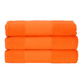 Bright Orange - Front - A&R Towels Print-Me Hand Towel