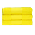 Bright Yellow - Front - A&R Towels Print-Me Hand Towel
