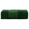 Dark Green - Front - A&R Towels Print-Me Bath Towel