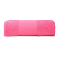 Pink - Front - A&R Towels Print-Me Bath Towel