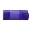 Purple - Front - A&R Towels Print-Me Bath Towel