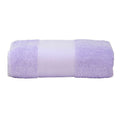 Light Purple - Front - A&R Towels Print-Me Bath Towel