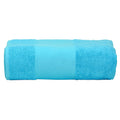 Aqua Blue - Front - A&R Towels Print-Me Bath Towel