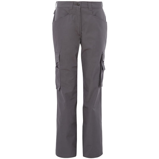 Grey - Front - Alexandra Womens-Ladies Tungsten Service Trousers