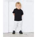 Black - Side - Bella + Canvas Toddler Jersey Short Sleeve T-Shirt