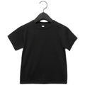 Black - Front - Bella + Canvas Toddler Jersey Short Sleeve T-Shirt