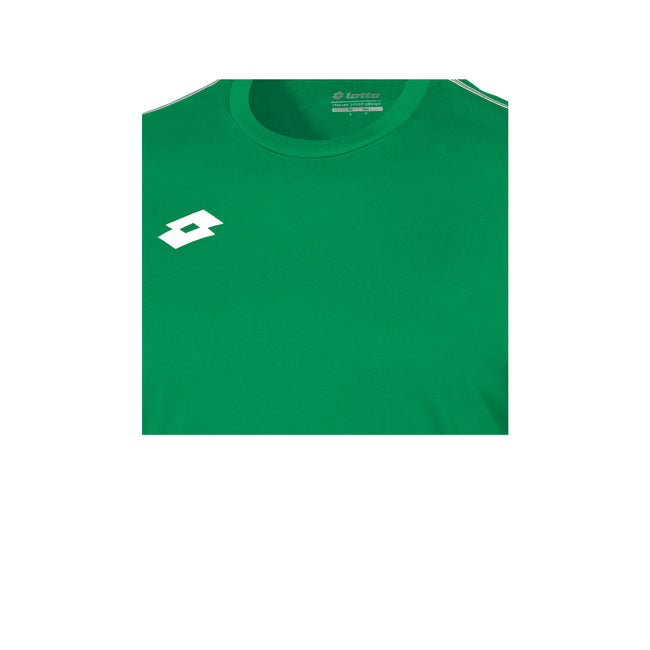 Grass-White - Side - Lotto Mens Delta Jersey Short Sleeve T-Shirt