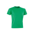 Irish Green - Front - Spiro Adults Unisex Impact Aircool Tee