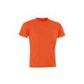 Orange - Front - Spiro Adults Unisex Impact Aircool Tee