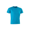 Ocean Blue - Front - Spiro Adults Unisex Impact Aircool Tee