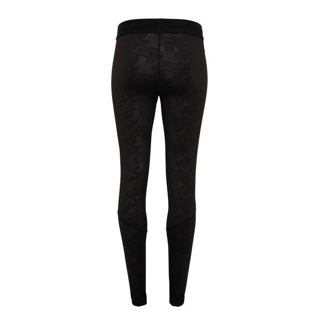Black - Back - TriDri Mens Training Leggings