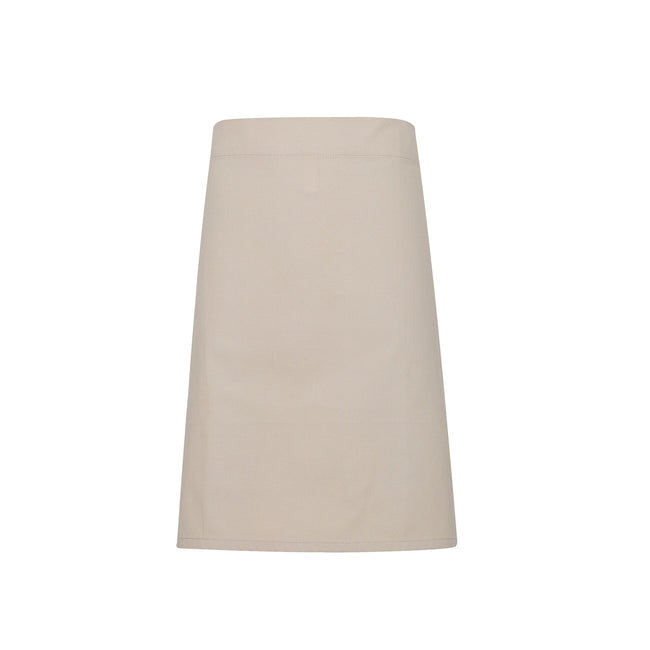 Natural - Front - Premier Unisex Calibre Heavy Cotton Canvas Waist Apron