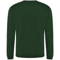 Bottle Green - Back - Pro RTX Mens Pro Sweatshirt