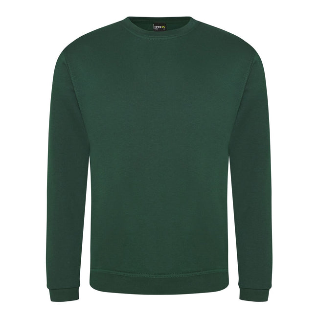 Bottle Green - Front - Pro RTX Mens Pro Sweatshirt