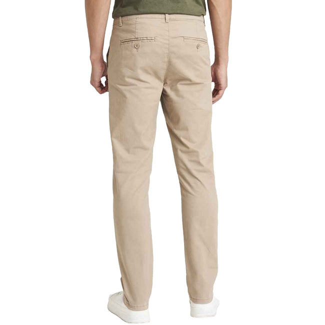 Stone - Back - AWDis So Denim Mens Adam Slim Chinos