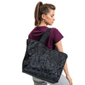 Black Camo - Back - TriDri Camo Shoulder-Tote Bag