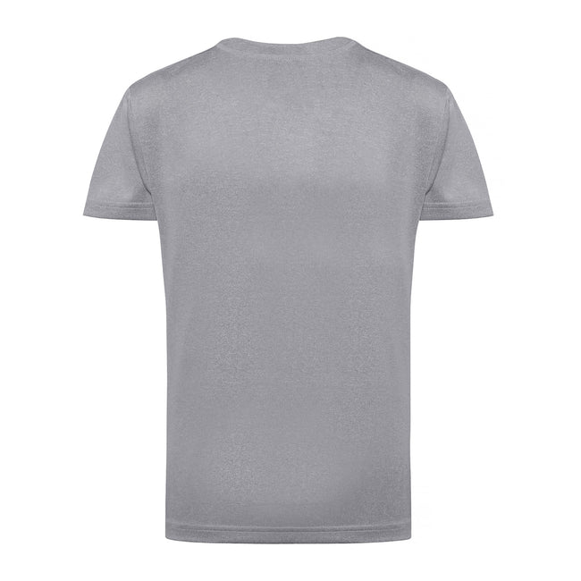 Silver Melange - Back - TriDri Unisex Childrens-Kids Performance T-Shirt