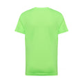 Lightning Green - Back - TriDri Unisex Childrens-Kids Performance T-Shirt