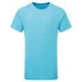 Turquoise - Front - TriDri Unisex Childrens-Kids Performance T-Shirt