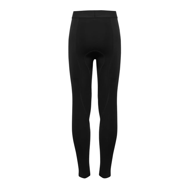 Black - Back - TriDri Childrens-Kids Training Leggings