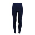 Navy - Front - TriDri Childrens-Kids Training Leggings
