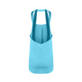 Turquoise Melange - Back - Tri Dri Womens-Ladies Double Strap Back Sleeveless Vest