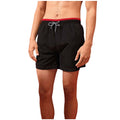 Black-Red - Side - Asquith & Fox Mens Swim Shorts