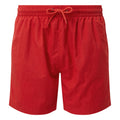 Red-Red - Front - Asquith & Fox Mens Swim Shorts