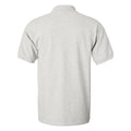 Heather Grey - Back - Henbury Mens Short Sleeved 65-35 Pique Polo Shirt