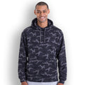 Black Camo - Back - AWDis Mens Camo Hoodie