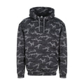 Black Camo - Front - AWDis Mens Camo Hoodie