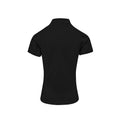 Black - Back - Premier Womens-Ladies Coolchecker Plus Piqu Polo With CoolPlus