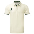 White-Green Trim - Front - Surridge Mens Ergo Short Sleeve Shirt