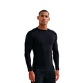 Black - Side - TriDri Mens Performance Baselayer Top