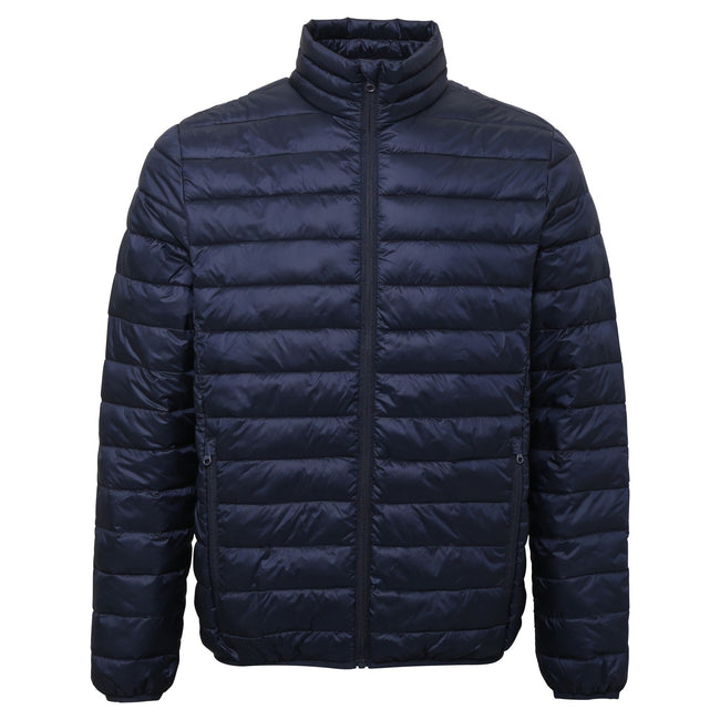 Navy - Front - 2786 Mens Terrain Long Sleeves Padded Jacket