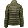 Olive - Back - 2786 Womens-Ladies Terrain Long Sleeves Padded Jacket