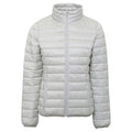 Silver - Front - 2786 Womens-Ladies Terrain Long Sleeves Padded Jacket
