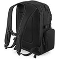 Black - Back - BageBase Old School Board Pack Bag