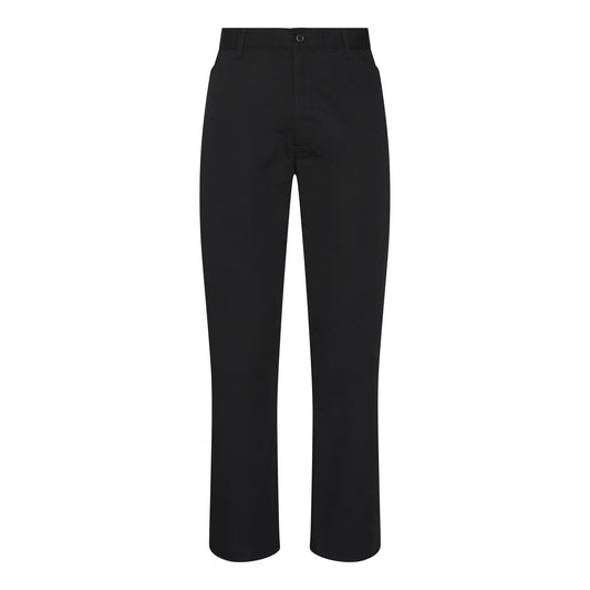 Black - Front - Pro RTX Mens Plain Workwear Trousers