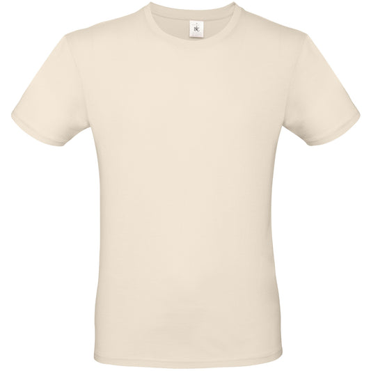 Natural - Front - B&C Collection Mens Tee