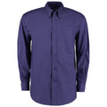 Midnight Navy - Front - Kustom Kit Mens Corporate Long Sleeve Oxford Shirt